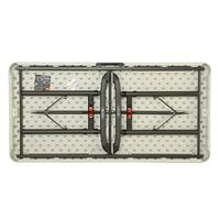 Vouwtafel Lifetime Crème 122 x 86 x 61 cm Staal Plastic - thumbnail