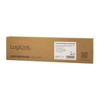 LogiLink NP0076 16 poorten Patchpaneel 483 mm (19) CAT 6A 1 HE Zwart - thumbnail