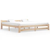 Bedframe massief grenenhout 200x200 cm - thumbnail