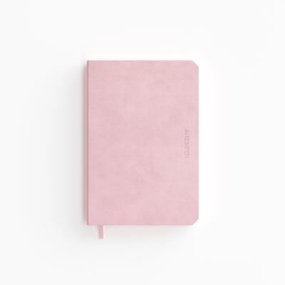 Notitieboek de KEMPEN Brut 110x160mm blanco 160 pagina&apos;s 90gr roze