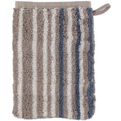 Cawö Cawö Noblesse Lines Streifen Washandje graphit