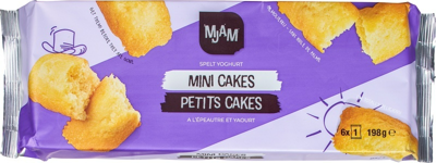Mjam Mini Cakes Naturel