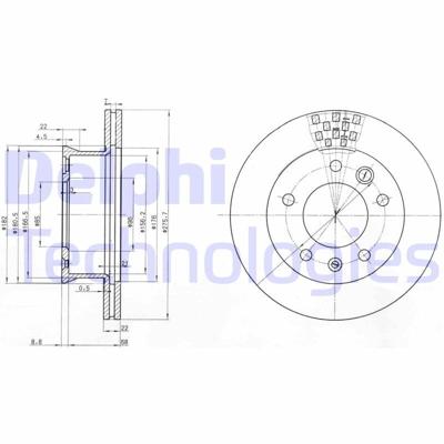 Remschijf BG3236 Remschijf BG3236