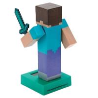Minecraft Steve Zonnecel Solar Pal Poppetje - thumbnail