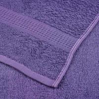 Saunahanddoeken 4 st 80x200 cm 360 g/m 100% katoen paars - thumbnail