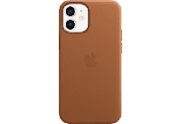 Apple leather case iPhone 12 Mini Saddle Brown - thumbnail