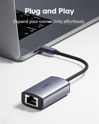 CUDY UE10C USB-C naar Ethernet-adapter