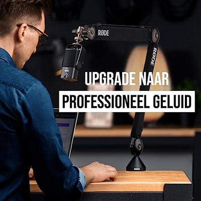 RODE Microphones NT-USB Mini USB-microfoon Statief Zendmethode:USB Voet USB-C, Hoofdtelefoon (3.5 mm jackplug) USB Zwart - thumbnail