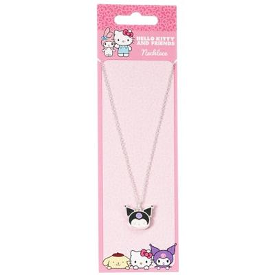 Hello Kitty Necklace with Kuromi Charm