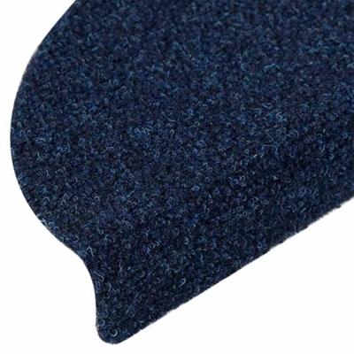 VidaXL Trapmatten zelfklevend 15 stuks 56x17x3 cm marineblauw halfrond VidaXL Trapmatten zelfklevend 15 stuks 56x17x3 cm marineblauw halfrond