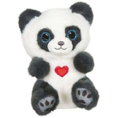 Cutydoo Love Panda knuffel - GIPSY TOYS - 13 cm - Grijs