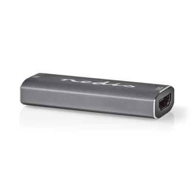 HDMI-Repeater | 25 m | 8K@60Hz | 0 Gbps | Aluminium | Antraciet