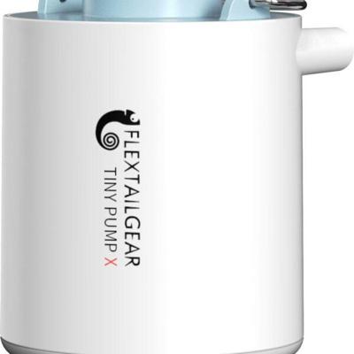 Flextail Gear luchtbed pomp Tiny Pump X - Oplaadbare luchtbedpomp - 400LM lantaarn - 3-in-1 - blauw