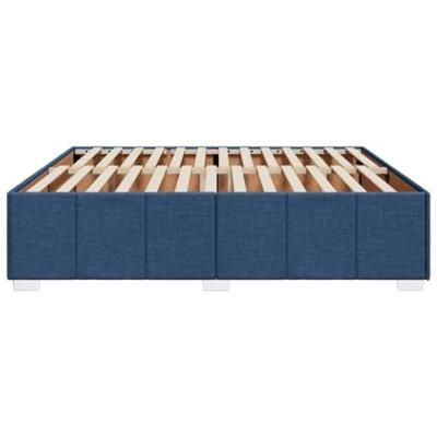 Bedframe zonder matras stof blauw 180x200 cm
