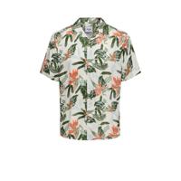 Only & Sons / overhemd Ons Klopp Life Aop Viscose NOOS in wit - thumbnail