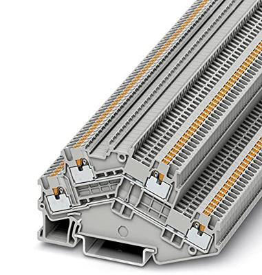 Phoenix Contact 3214657 Klem 2-etages 3.5 mm Snelaansluiting Grijs 50 stuk(s) Piece