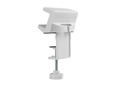 Equip 650806 clamp-on powerstrip holder, abs, steel, white