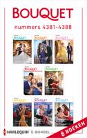 Bouquet e-bundel nummers 4381-4388 - Lucy Monroe, Cathy Williams, Annie West, Carol Marinelli, Caitlin Crews, Louise Fuller, Jackie Ashenden, Natalie Anderso - ebook - thumbnail