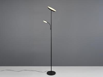 Trio VloerlampSpecter zwart met leeslamp - R47842132