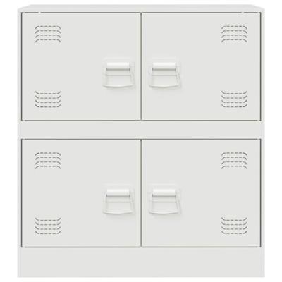 Dressoir 67x39x73 cm staal wit Dressoir 67x39x73 cm staal wit