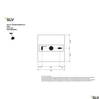 SLV Q-LINE ® 1001309 Hanglamp LED vast ingebouwd Zwart - thumbnail