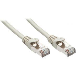 LINDY 48390 RJ45 Netwerkkabel, patchkabel CAT 5e F/UTP 0.50 m Grijs Snagless 1 stuk(s)