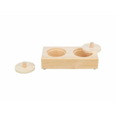 2-in-1 speelgoed en snoepjesdispenser voor huisdieren Trixie Hout 14 × 3 × 7 CM