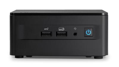 Intel NUC 13 Pro NUC13ANHi3 Barebone-systeem - Socket BGA-1744-1 x Processor Ondersteuning Core i3 13e generatie i3-1315U Hexa-core (6 Core), Zwart