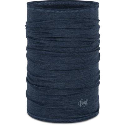 Buff Merino Lightweight Nekwarmer Night Blue One Size