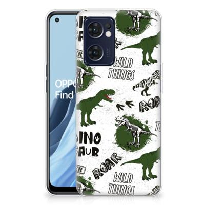 TPU Hoesje voor OPPO Reno 7 5G | Find X5 Lite Dinosaurus TPU Hoesje voor OPPO Reno 7 5G | Find X5 Lite Dinosaurus