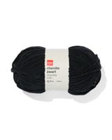 HEMA Chenille zwart 100gram 110meter - thumbnail