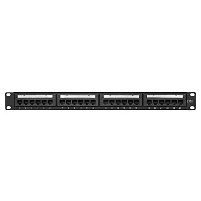 LogiLink NP0004 24 poorten Patchpaneel 483 mm (19) CAT 6 1 HE Meerdere kleuren