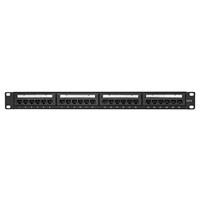 LogiLink NP0004 24 poorten Patchpaneel 483 mm (19) CAT 6 1 HE Meerdere kleuren - thumbnail