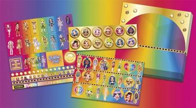 Totum rainbow high stickerset