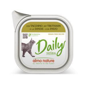 Almo Nature Daily met kalkoen natvoer kat (100 g) 32 x 100 g