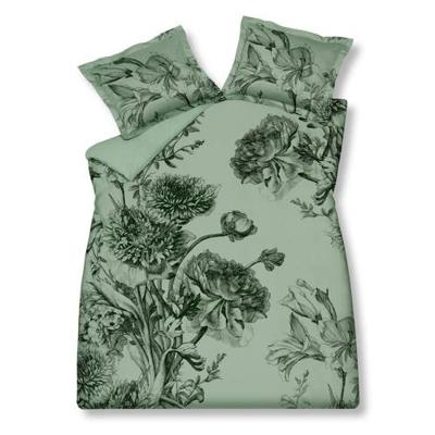 Vandyck Vandyck Night Bloom Smoke Green 1-Persoons (140X200/220 + 1 Sloop)