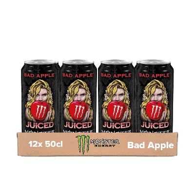 Monster energy juice bad apple blik (12x 500ml)