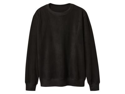 esmara Men Heren fleecetrui (Zwart, M)