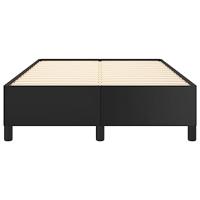 Bedframe kunstleer zwart 120x200 cm - thumbnail