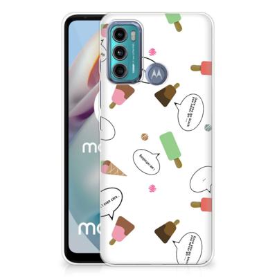 Motorola Moto G60 | Siliconen Case | IJsjes