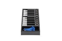 Gedore 1500 ES-ITX 19 LKP 1402226 Schroevendraaierdop 0 mm 19-delig - thumbnail