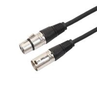 10m 3-pins XLR Male naar XLR Female microfoonkabel - thumbnail