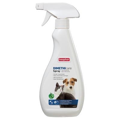 BEAPHAR DIMETHICARE SPRAY HOND / KAT TEGEN VLOOIEN EN TEKEN BEAPHAR DIMETHICARE SPRAY HOND / KAT TEGEN VLOOIEN EN TEKEN