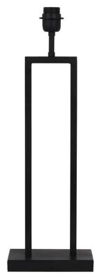 Light & Living Tafellamp 'Shiva' 55cm, kleur Mat Zwart (excl. kap)