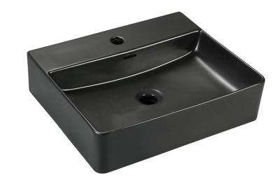 Wastafel Best Design Flaago Rechthoek 50 cm Mat Zwart