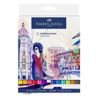 Faber Castell FC-164612 Goldfaber Duo Aquarelmarkers 12 Stuks - thumbnail