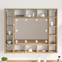 VidaXL Spiegel lichten 2 pcs wit 4.5 x 4.5 x 4.8 cm kunststof - thumbnail