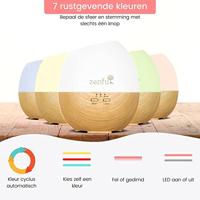 Oasis aroma diffuser met licht 300ml - thumbnail
