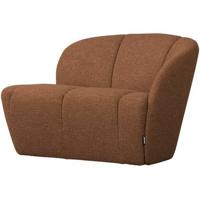 Woood Mojo 2-zits bankje rechts bouclé Roestbruin Melange - thumbnail