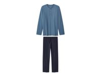 esmara Men Heren pyjama (Blauw/donkerblauw, L) - thumbnail
